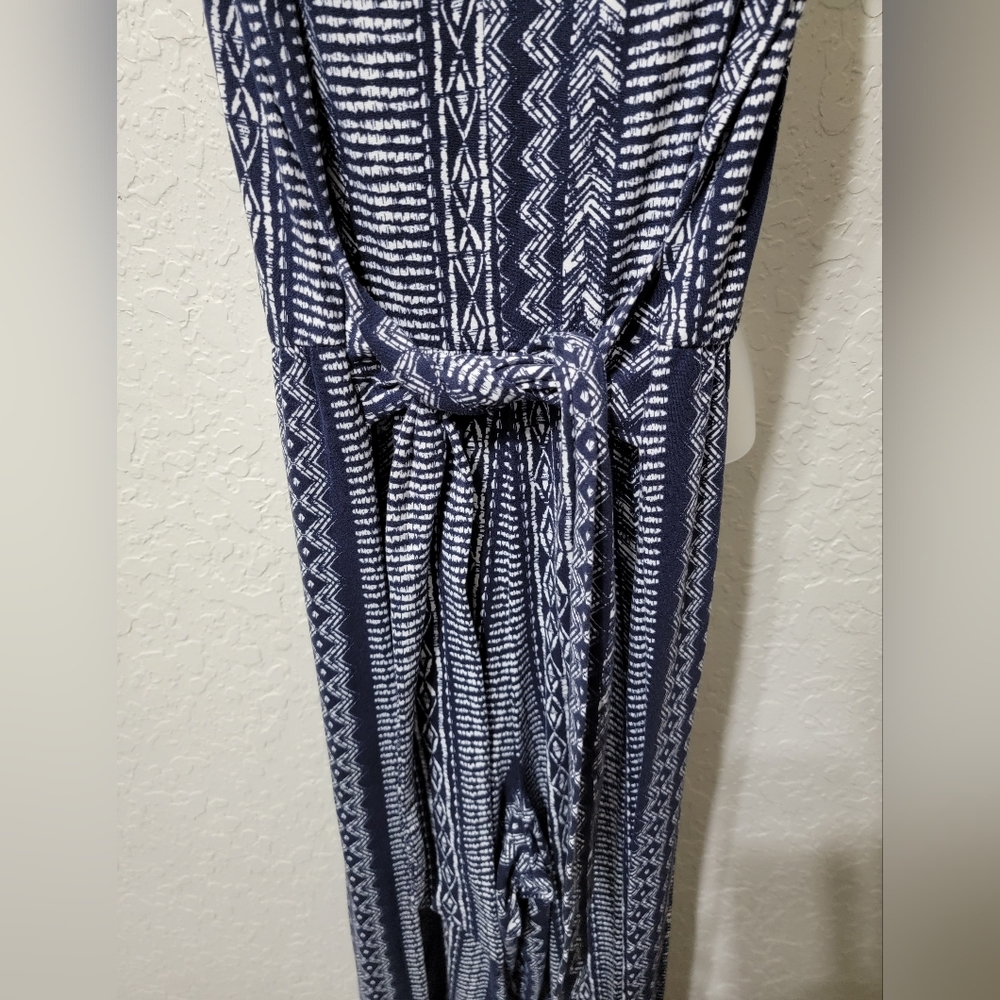 Blue patterned romper - Picture 2 of 5